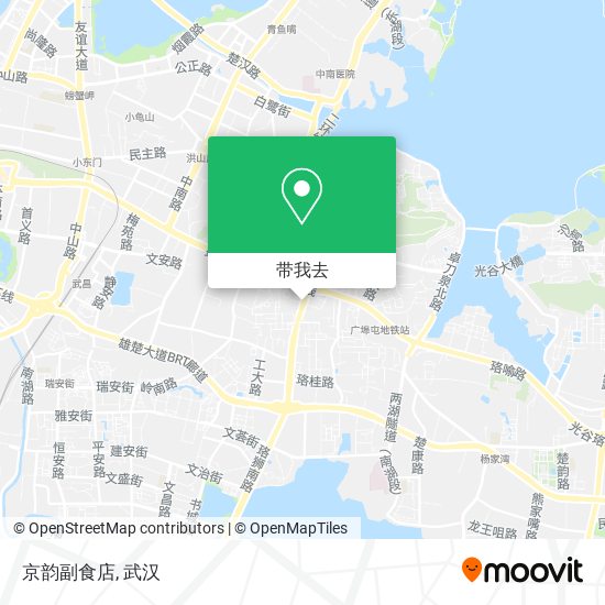 京韵副食店地图