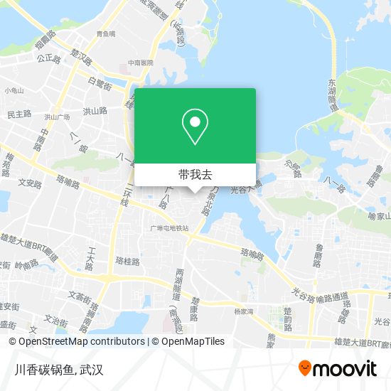 川香碳锅鱼地图