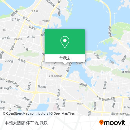 丰颐大酒店-停车场地图