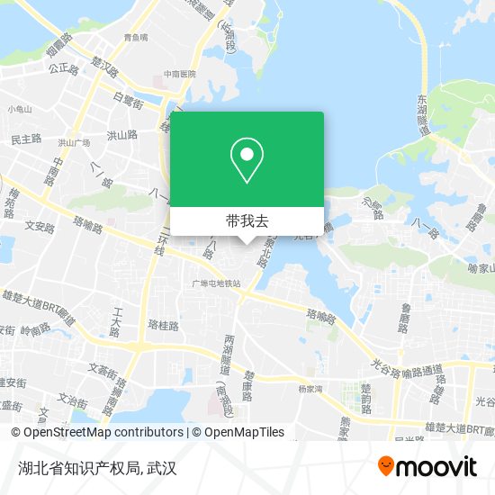 湖北省知识产权局地图