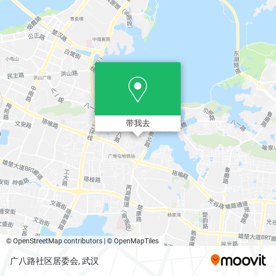 广八路社区居委会地图