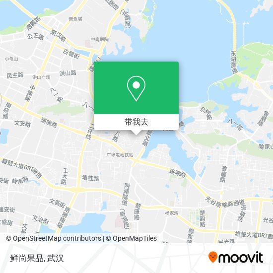 鲜尚果品地图