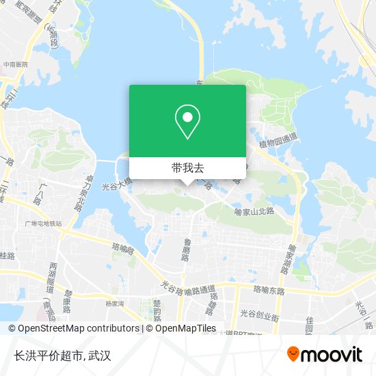 长洪平价超市地图