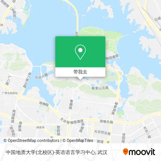 中国地质大学(北校区)-英语语言学习中心地图