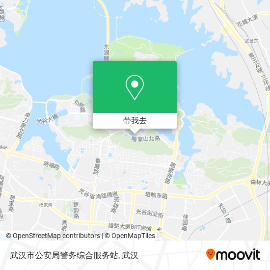 武汉市公安局警务综合服务站地图