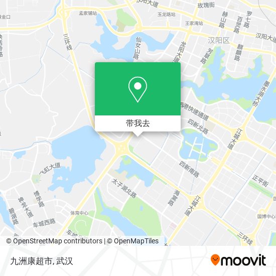 九洲康超市地图