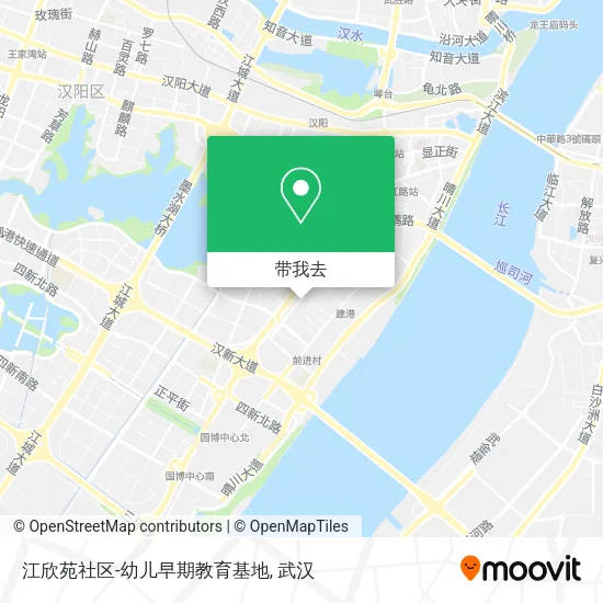 江欣苑社区-幼儿早期教育基地地图