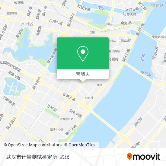 武汉市计量测试检定所地图