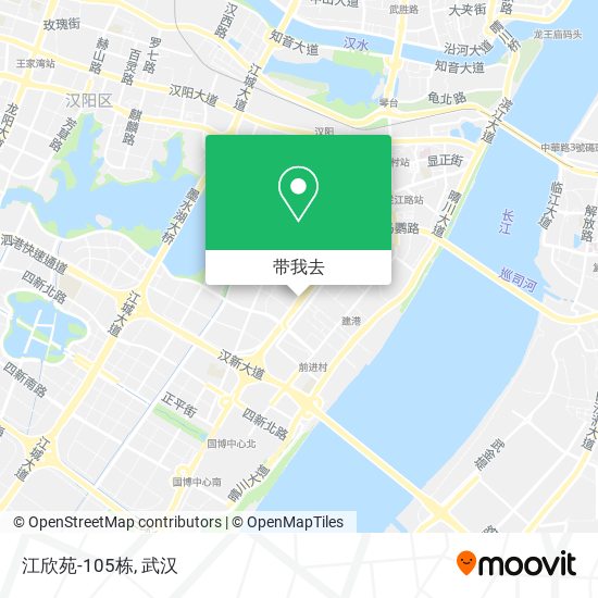 江欣苑-105栋地图