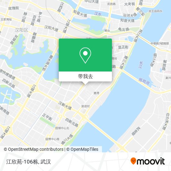 江欣苑-106栋地图
