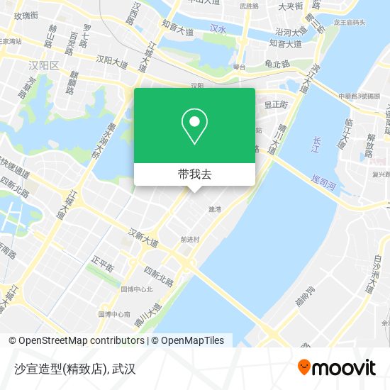 沙宣造型(精致店)地图