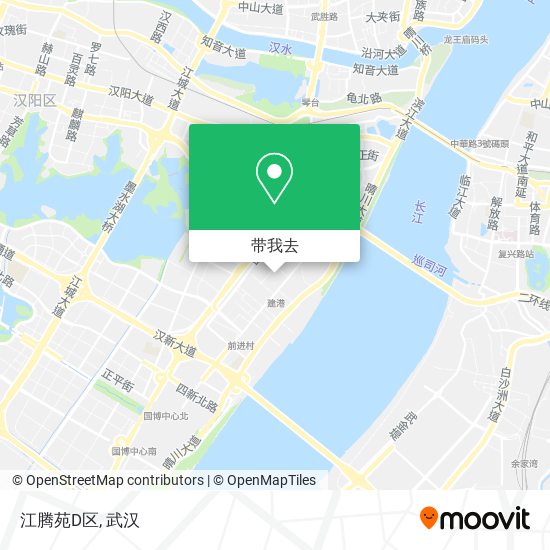 江腾苑D区地图
