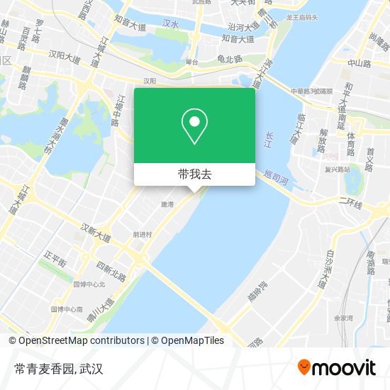 常青麦香园地图