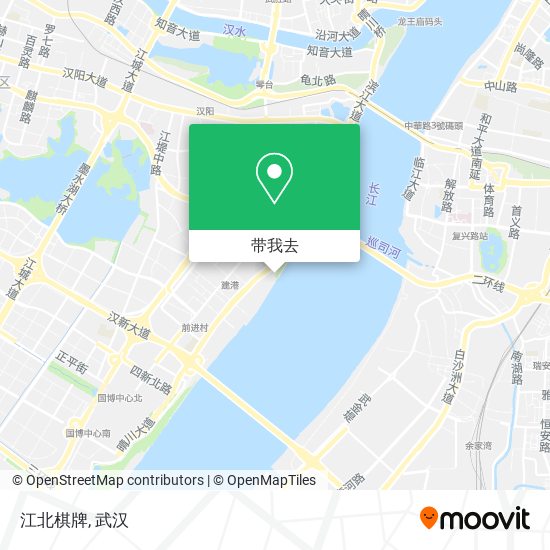 江北棋牌地图