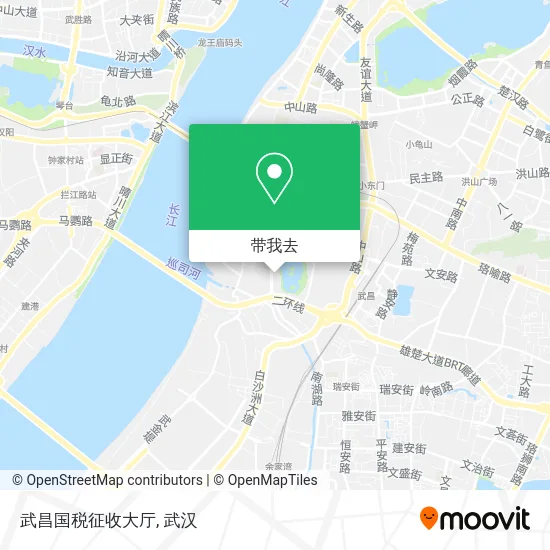 武昌国税征收大厅地图