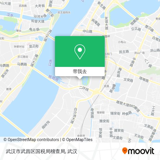 武汉市武昌区国税局稽查局地图