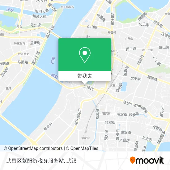 武昌区紫阳街税务服务站地图