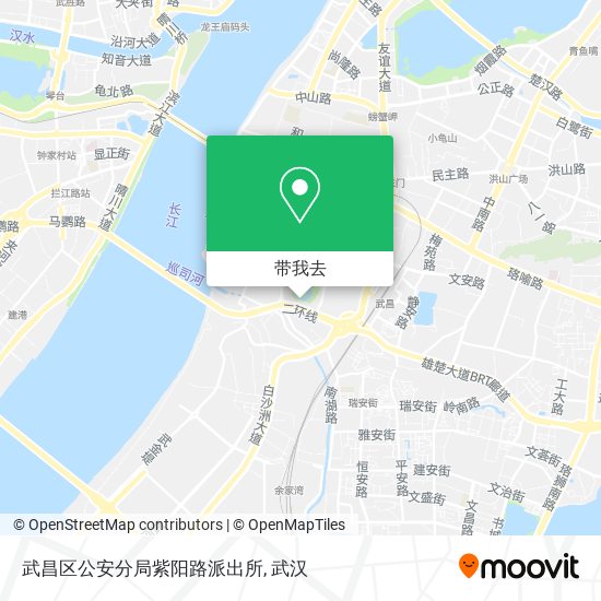 武昌区公安分局紫阳路派出所地图