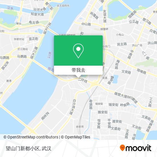 望山门新都小区地图