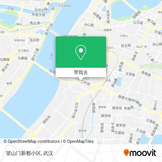 望山门新都小区地图