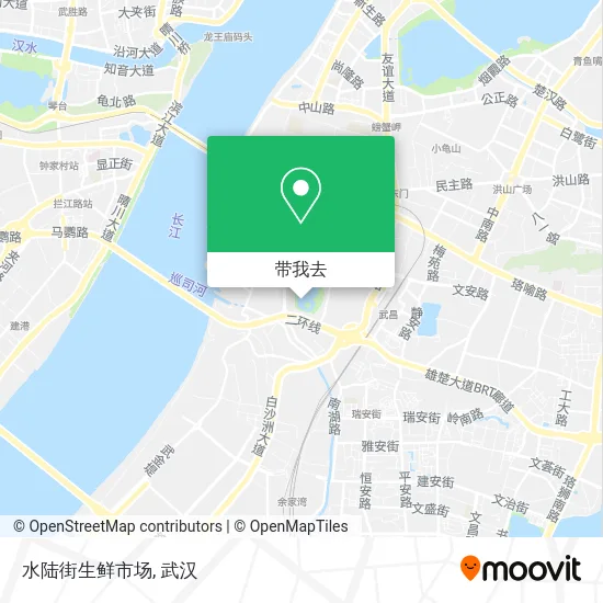 水陆街生鲜市场地图