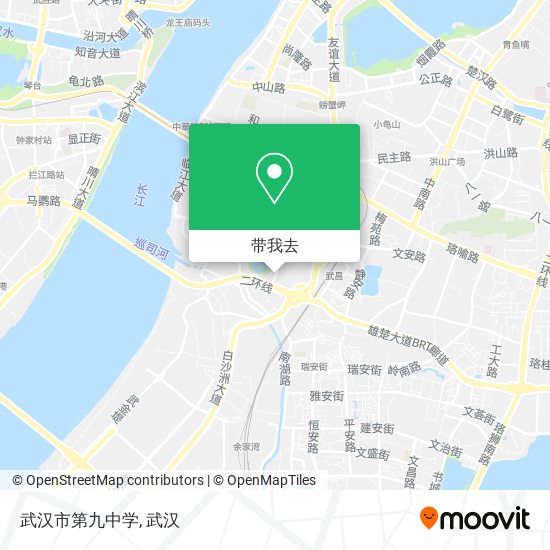 武汉市第九中学地图