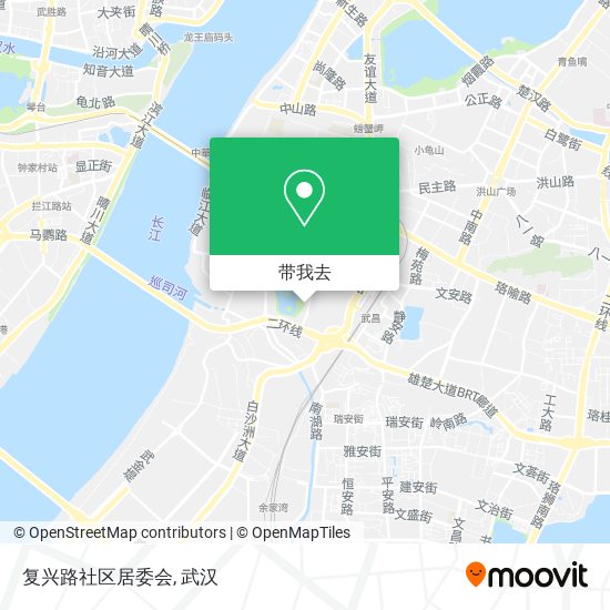复兴路社区居委会地图