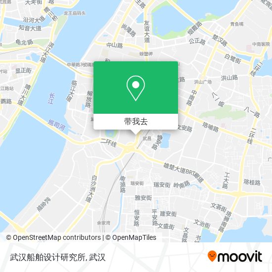 武汉船舶设计研究所地图
