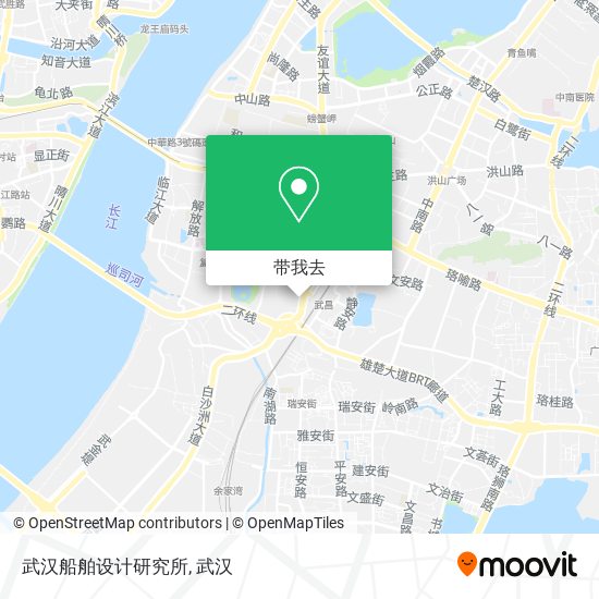 武汉船舶设计研究所地图