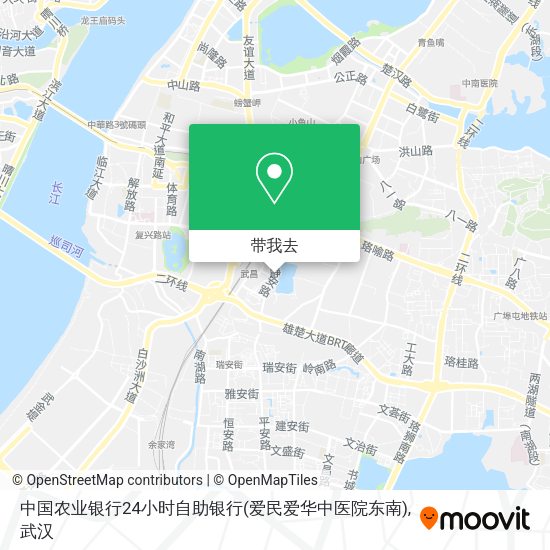 中国农业银行24小时自助银行(爱民爱华中医院东南)地图