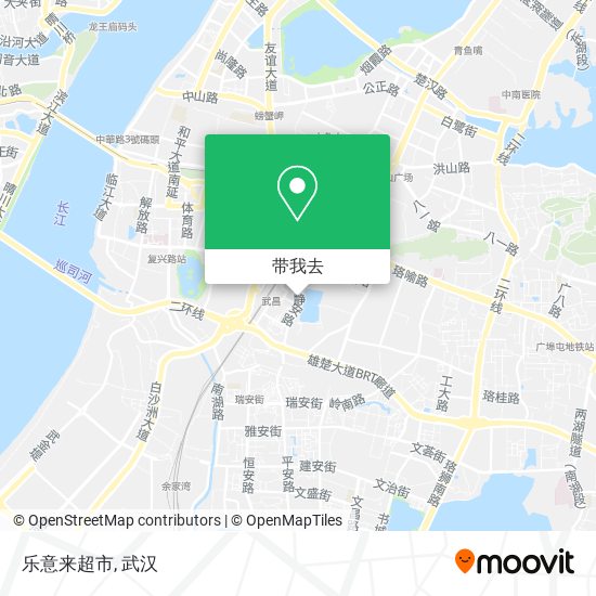 乐意来超市地图