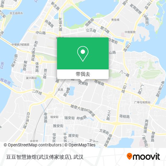 豆豆智慧旅馆(武汉傅家坡店)地图