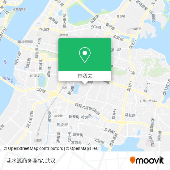 蓝水源商务宾馆地图