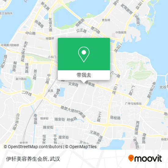 伊轩美容养生会所地图