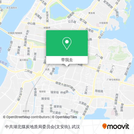 中共湖北煤炭地质局委员会(文安街)地图