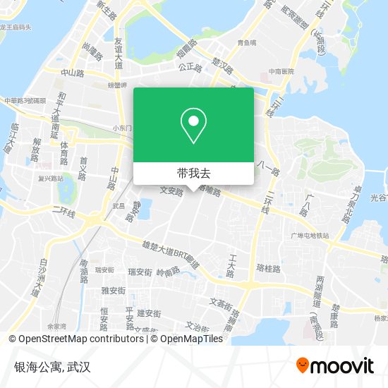 银海公寓地图