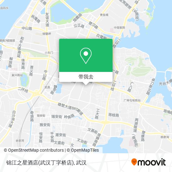 锦江之星酒店(武汉丁字桥店)地图