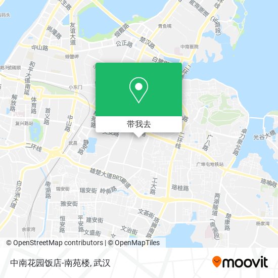 中南花园饭店-南苑楼地图