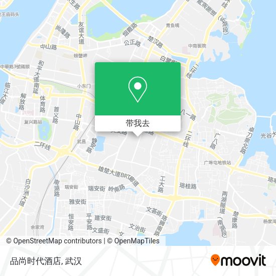 品尚时代酒店地图