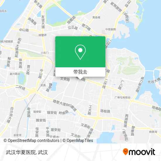 武汉华夏医院地图