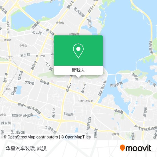 华星汽车装璜地图