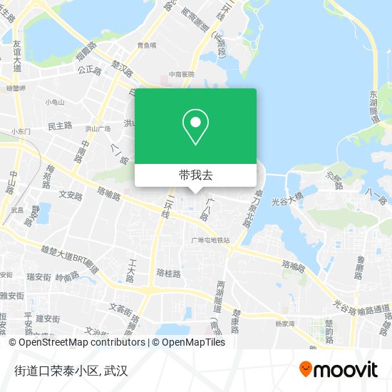 街道口荣泰小区地图