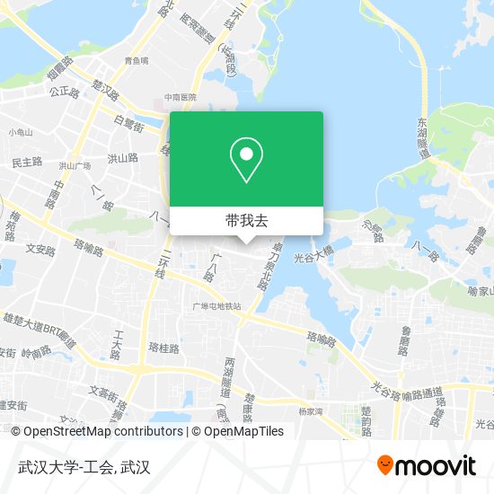 武汉大学-工会地图