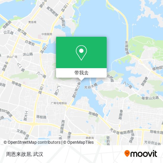 周恩来故居地图