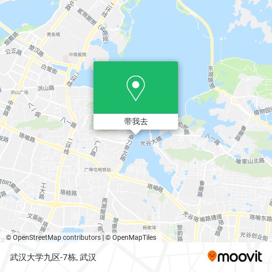 武汉大学九区-7栋地图