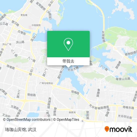 珞珈山宾馆地图