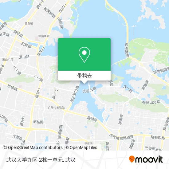 武汉大学九区-2栋一单元地图