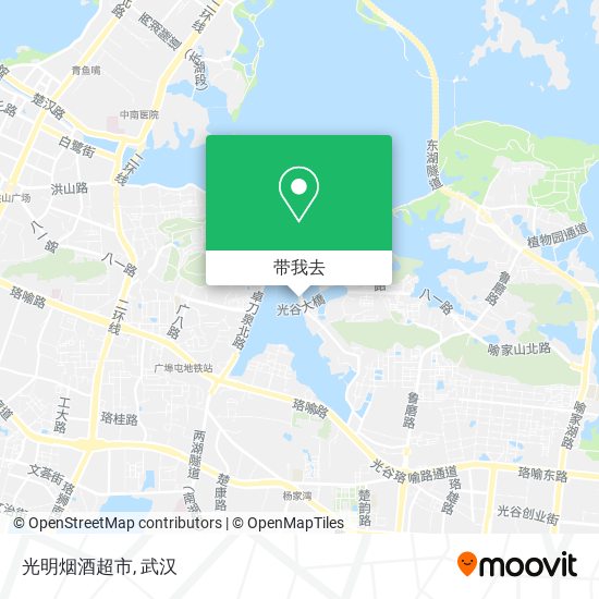 光明烟酒超市地图