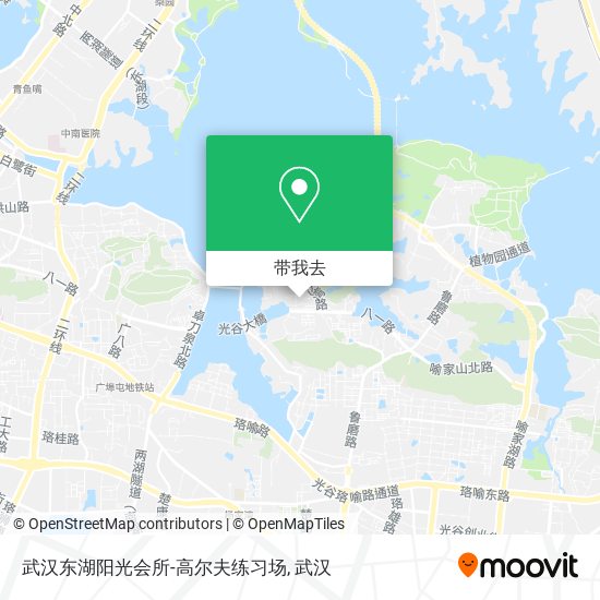 武汉东湖阳光会所-高尔夫练习场地图