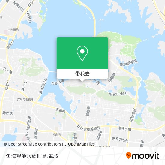 鱼海观池水族世界地图